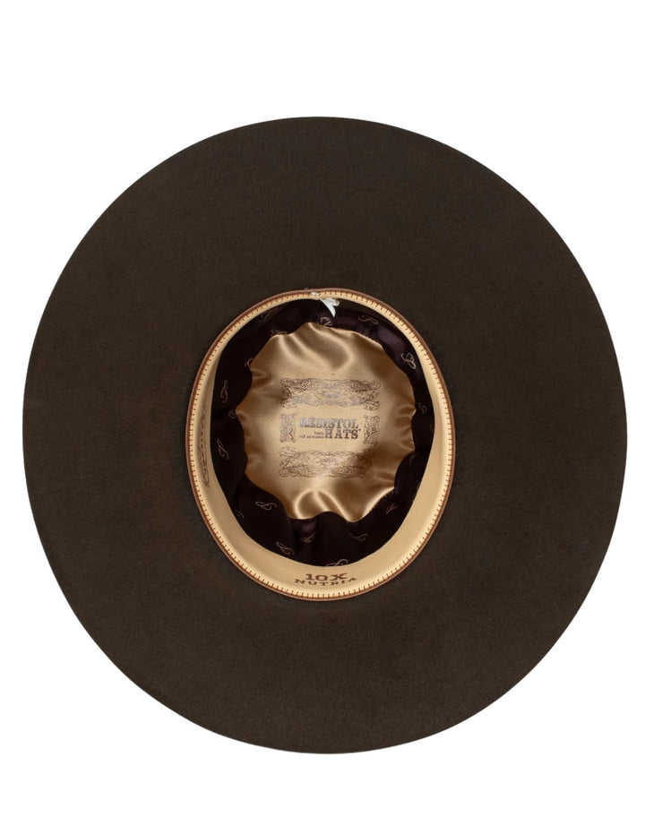 Resistol Chute Boss Chocolate Felt Cowboy Hat