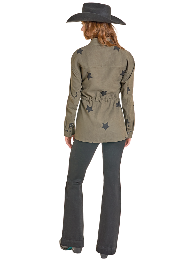 Panhandle Womens Star Cargo Jacket