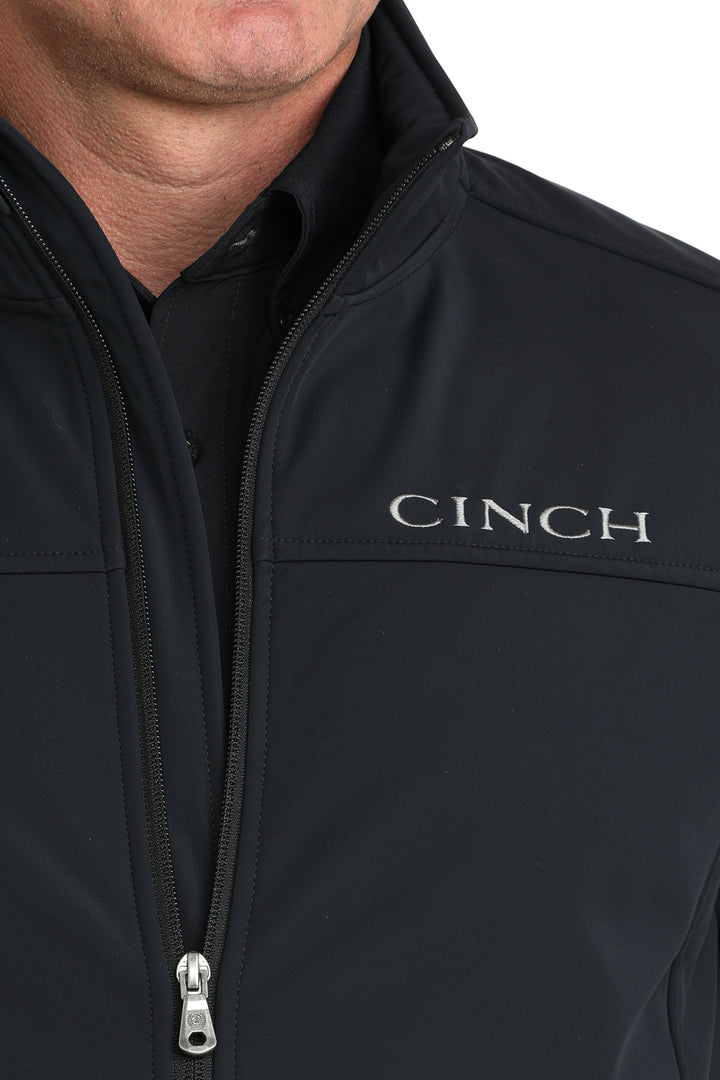 Cinch Mens Black Windproof Jacket
