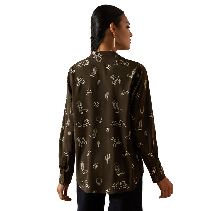 Ariat Womens Layla Print Homestyle Shirt