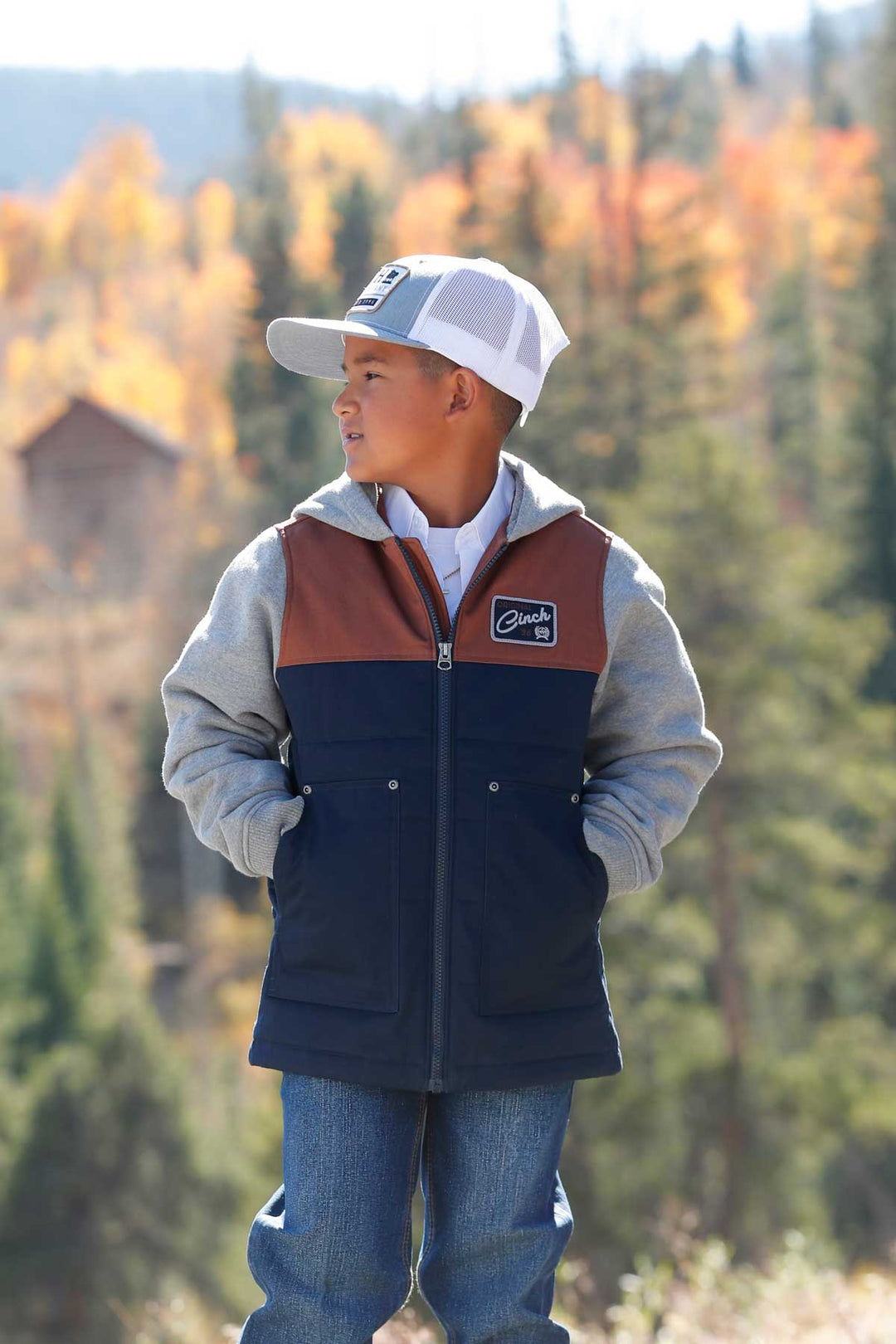 Cinch Boys Multi Hoodie Jacket