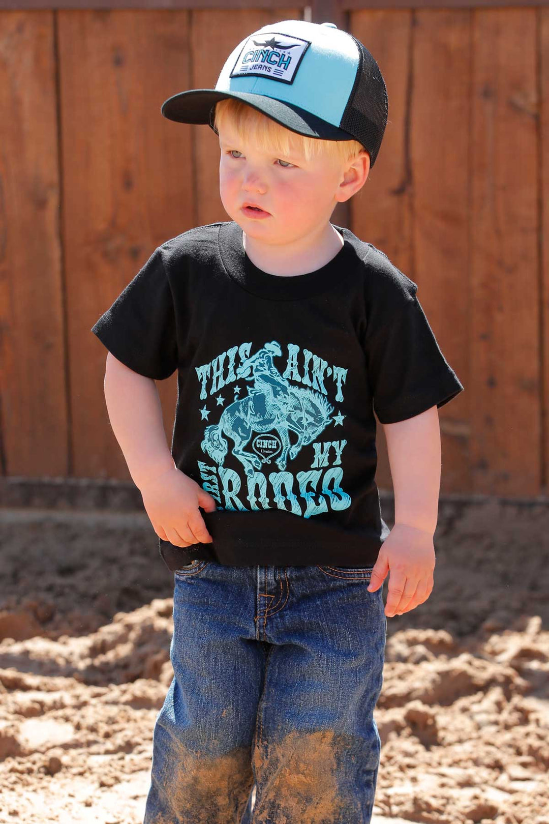 Cinch Boys Black Rodeo T-Shirt