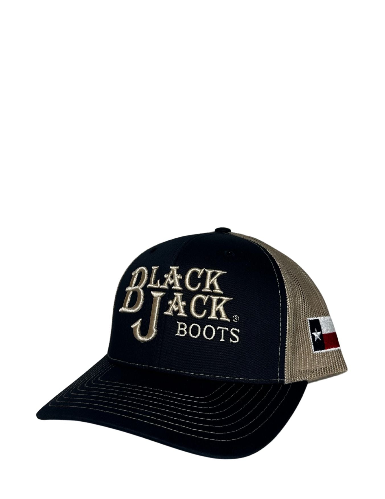 Black Jack Mens Navy Logo Cap – Texas Boot Company