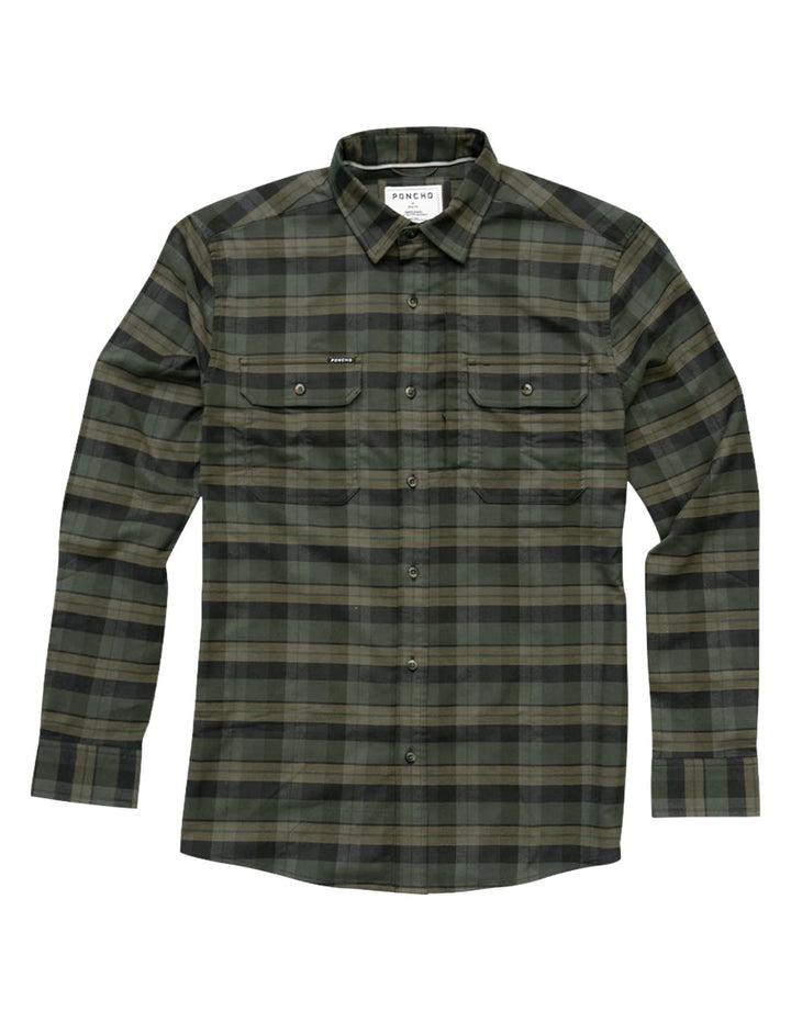 Poncho Mens The Kodiak Long Sleeve Shirts