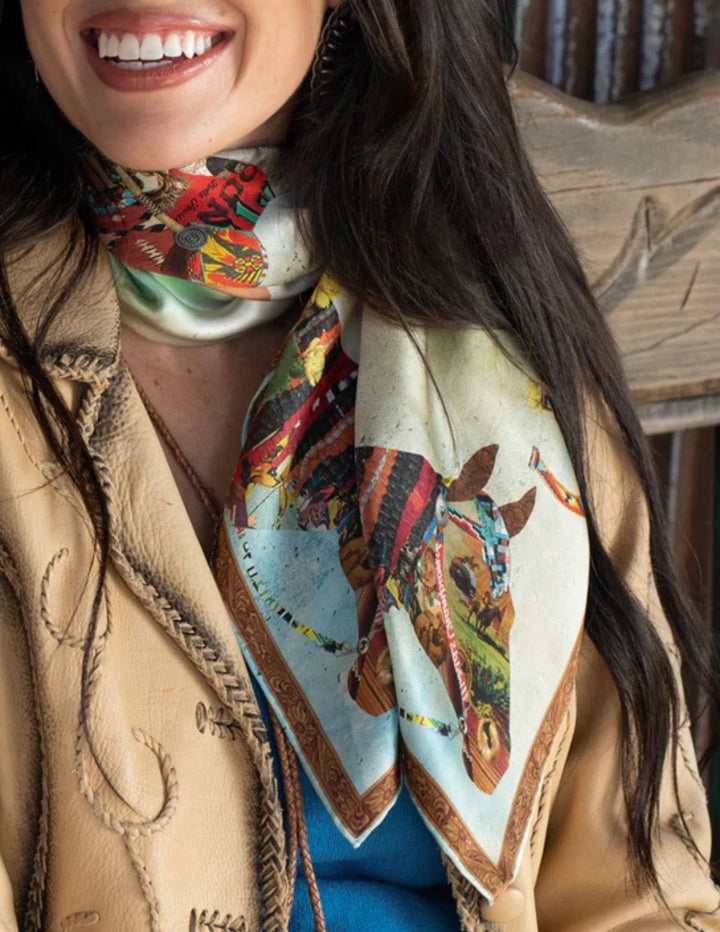 Fringe Scarves Womens Haute Horse Wild Rag