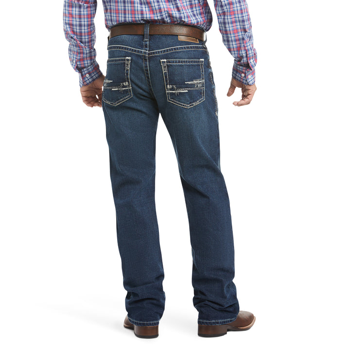 Ariat Mens M4 Low Rise Stretch Adkins Boot Cut Jeans