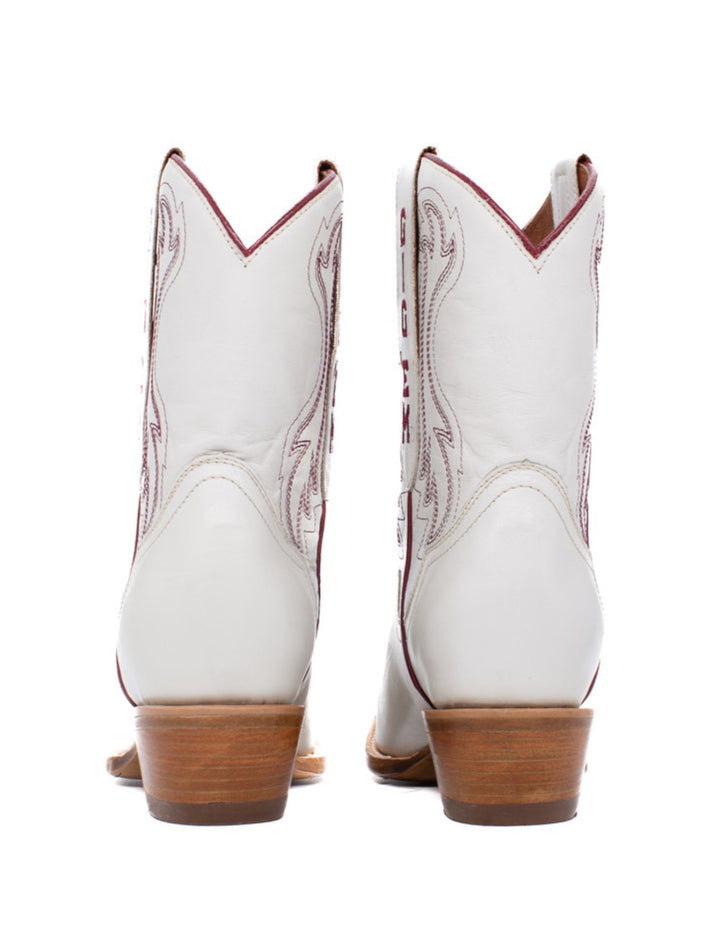 Gameday Womens Sarah Shorty Ivory Texas A&M Boots