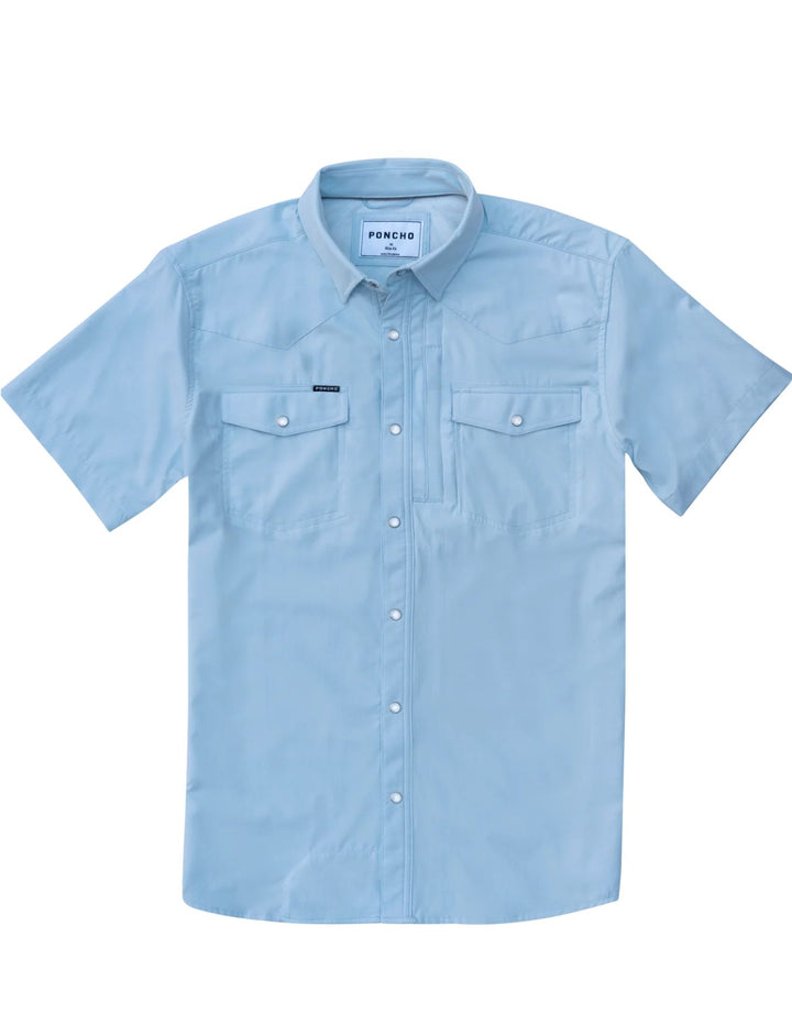 Poncho Mens The Pedernales Short Sleeve Shirt