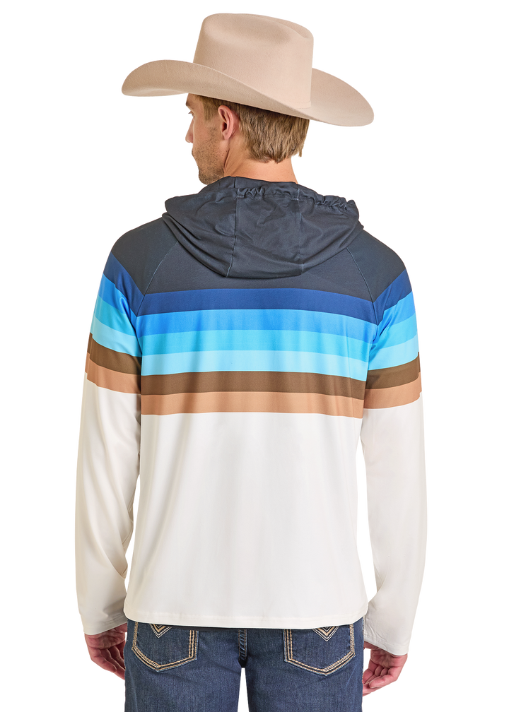 Panhandle Mens Border Performance Hoodie