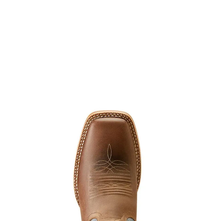 Ariat Mens Standout Loco Brown Cloud Blue Cowboy Boots