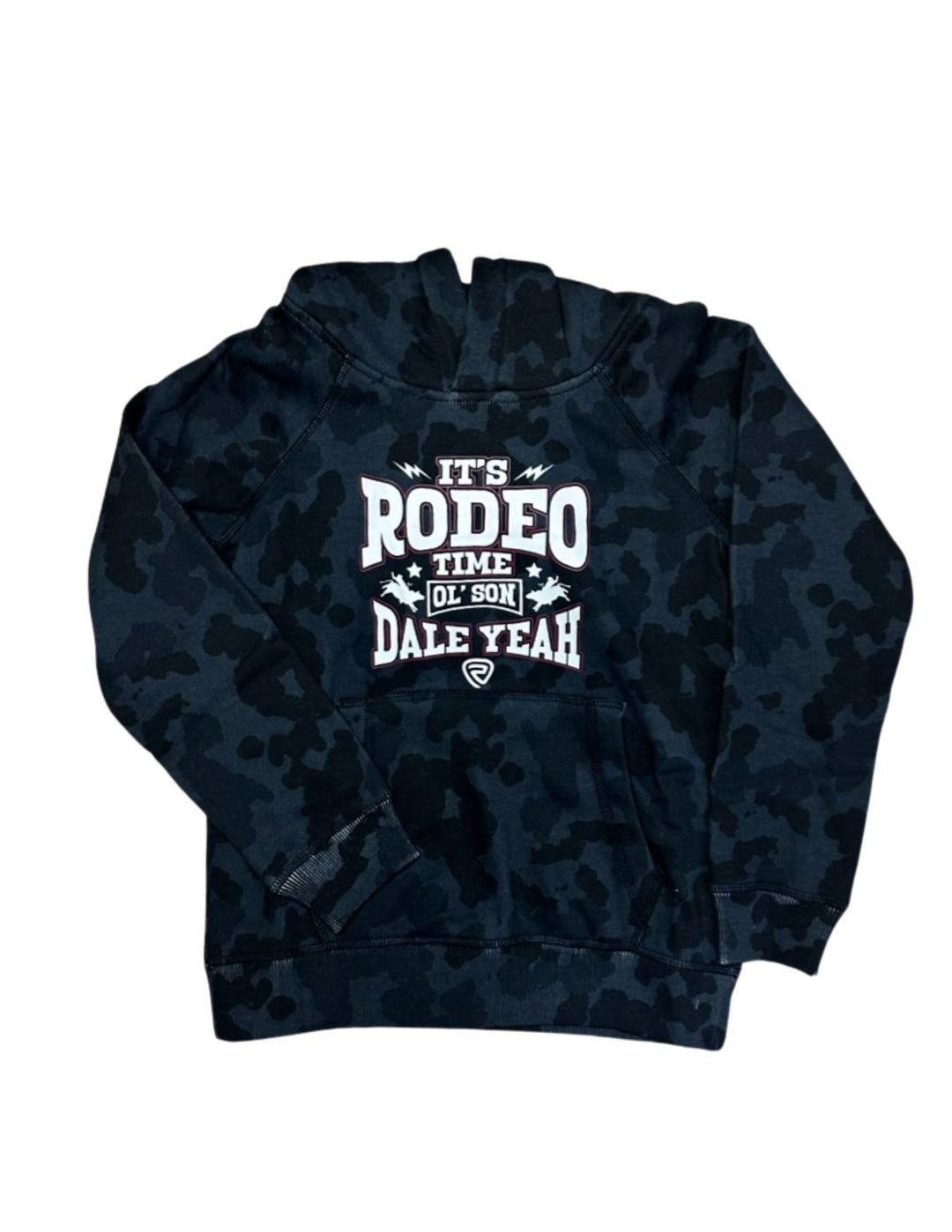 Panhandle Boys Charcoal Camo Dale Graphic Hoodie