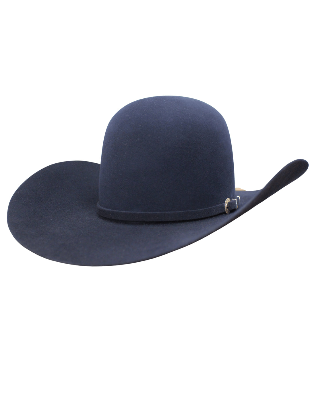 American Hat Company Mens 40X Open Crown Midnight Blue Felt