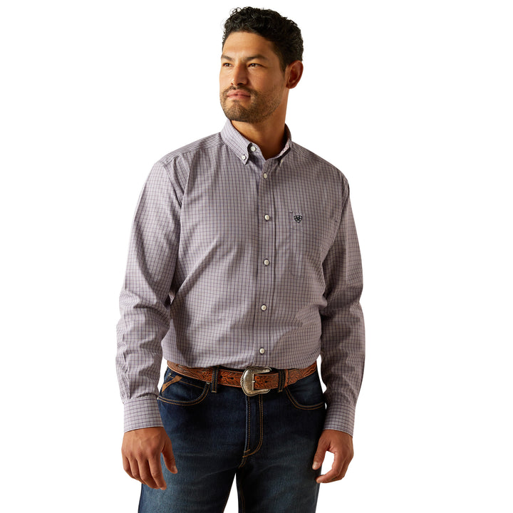 Ariat Mens Wrinkle Free Roger Classic Fit Shirt
