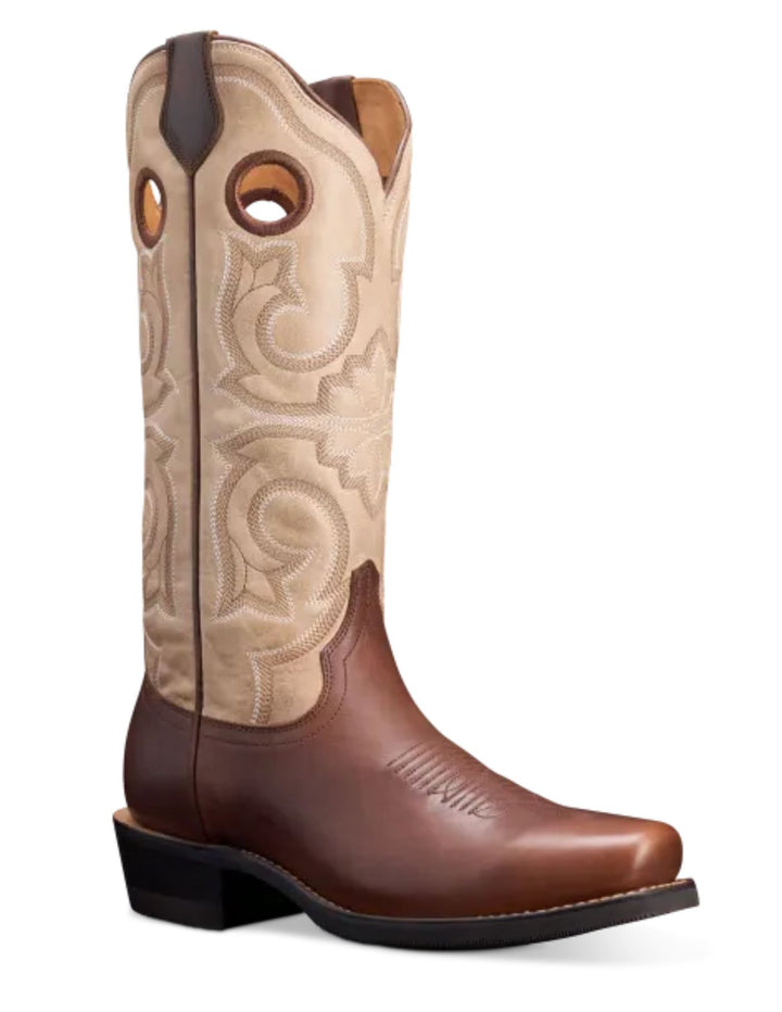 Tecovas Womens The Marion Cafe Pearl Cowhide Boots