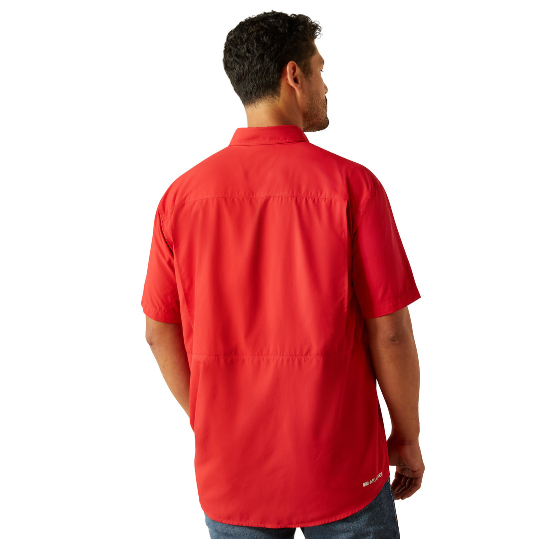 Ariat Mens Haute Red VentTEK Outbound Classic Fit Shirt