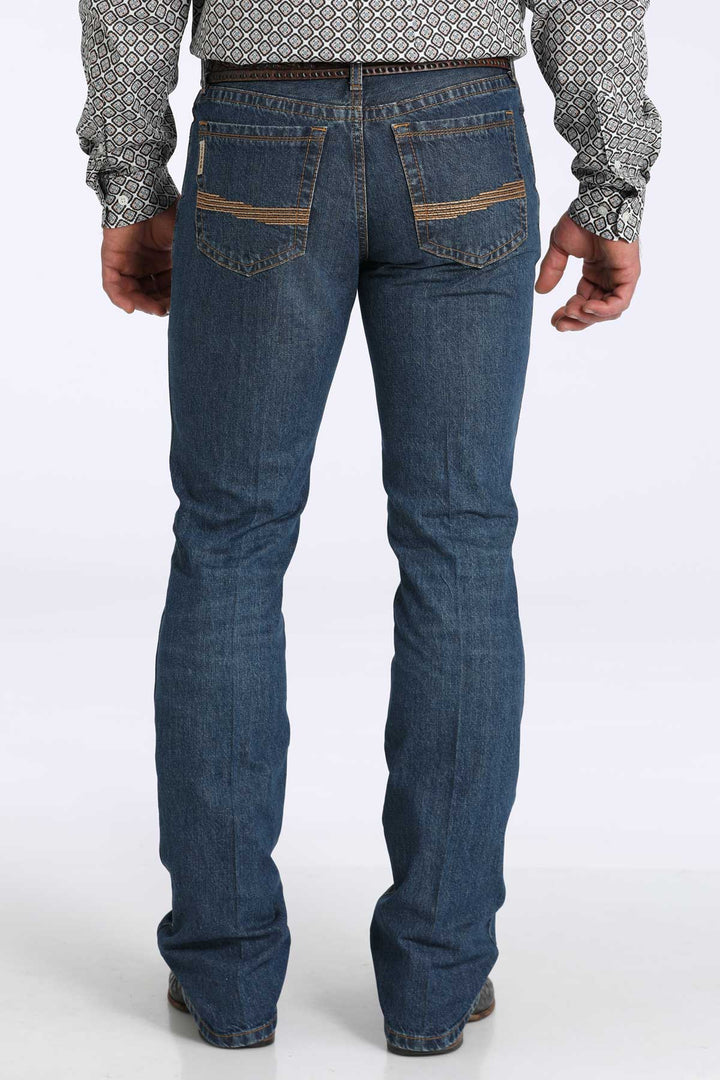 Cinch Mens Ian Dark Stone Bootcut Jeans
