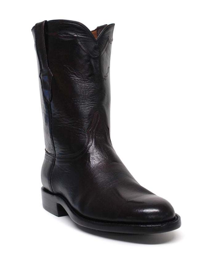 Black Jack Mens Black Cherry Roper Boots – Texas Boot Company