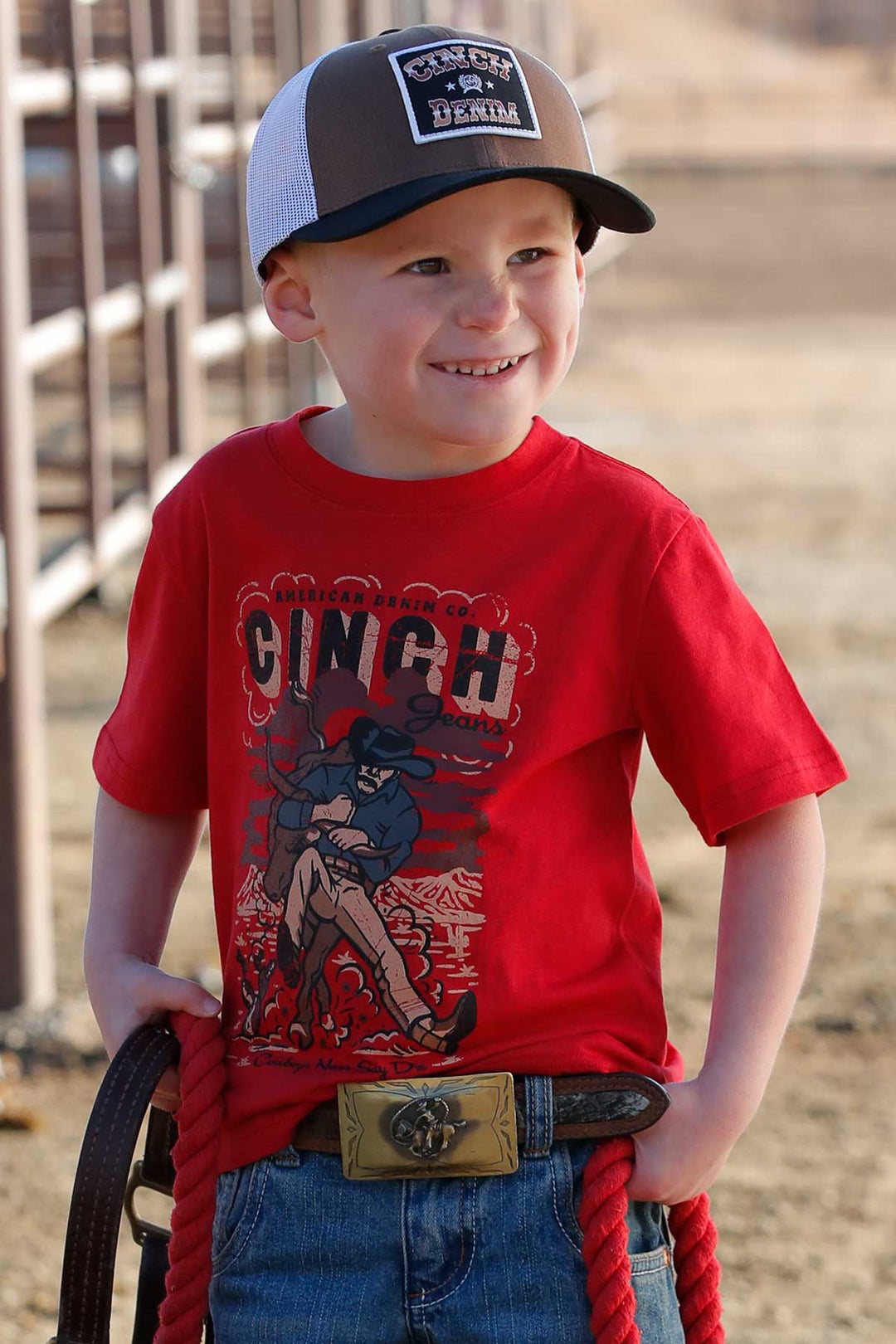 Cinch Boys Steer Wrestling T-Shirt