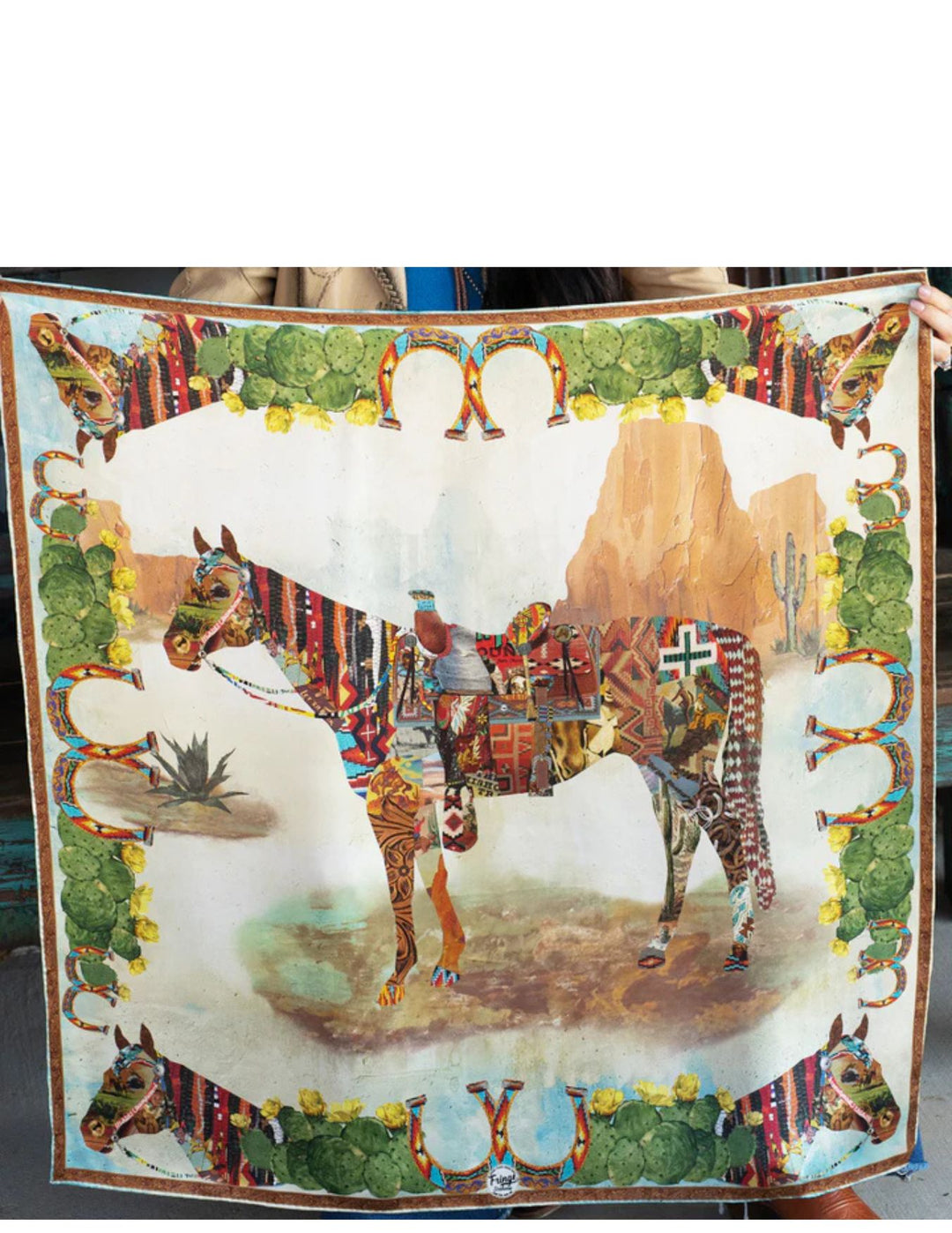 Fringe Scarves Womens Haute Horse Wild Rag