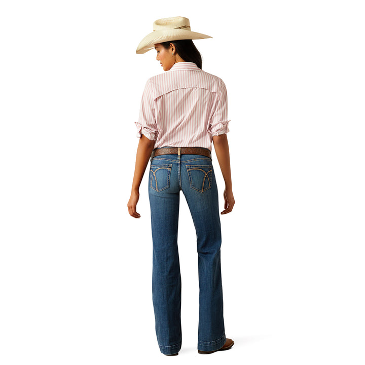 Ariat Womens Mid Rise Hasley Slim Trouser Jeans