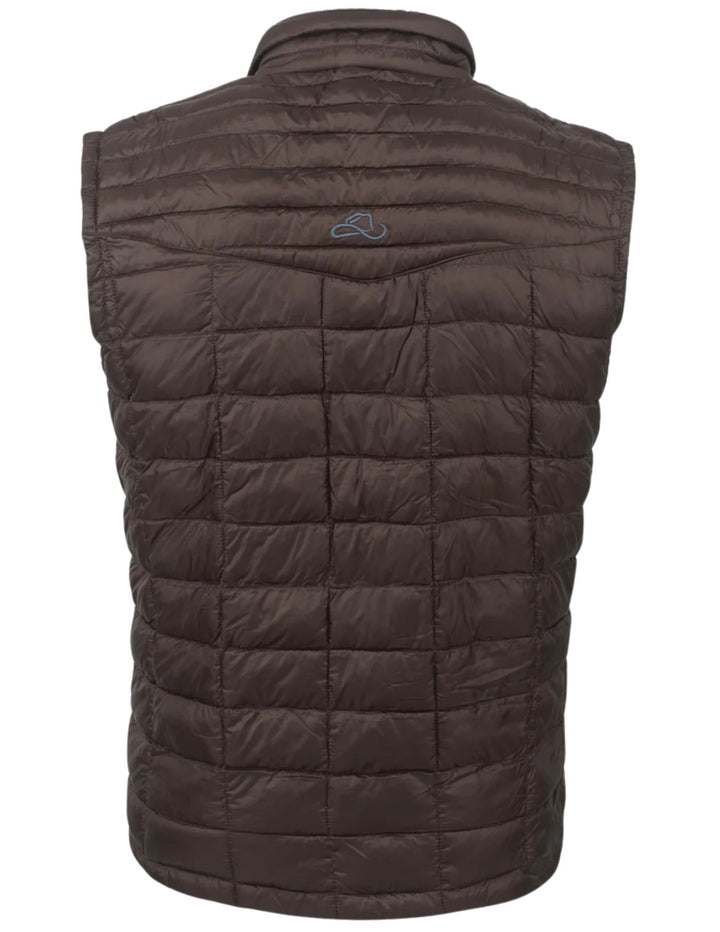 Resistol Mens Brown Cold Bloq Vest