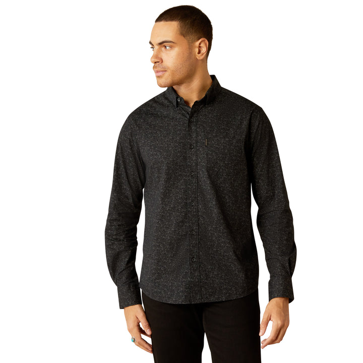 Ariat Mens Black Marcel Modern Fit Shirt