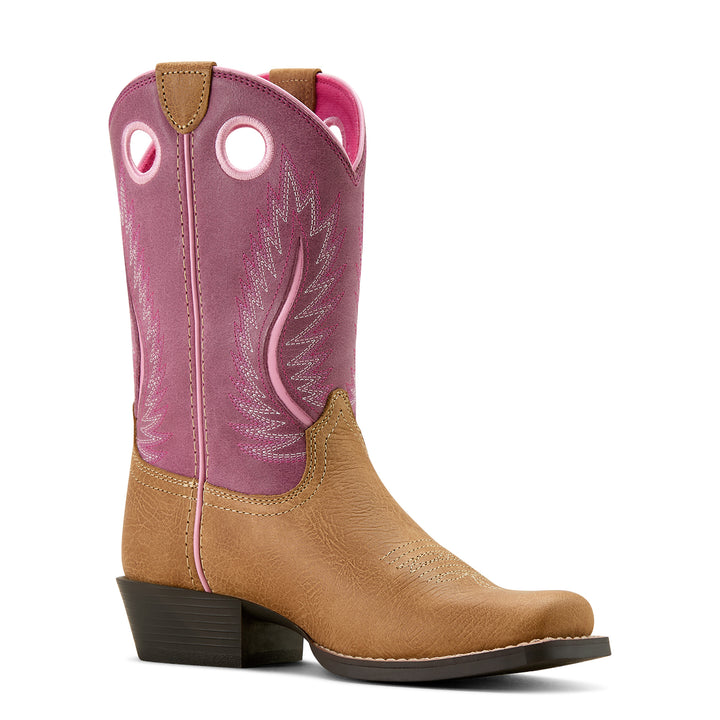 Ariat Girls Rose Futurity Fort Worth Western Boots