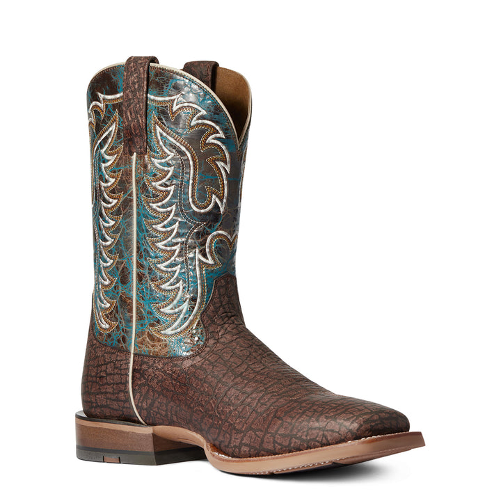 Mens Ariat Stinger Dark Hippo Print Boot