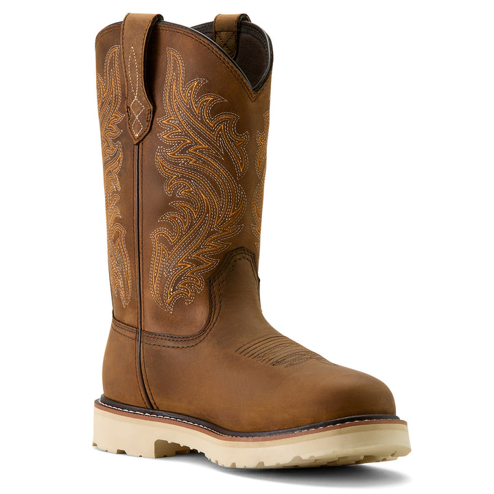 Ariat Mens Activator Argo Waterproof Round Toe Work Boots