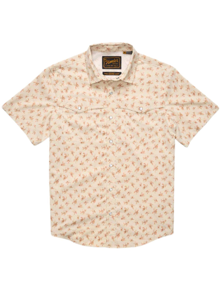 Howler Bros Mens Sand Rancher Floral Open Country Tech Shirt
