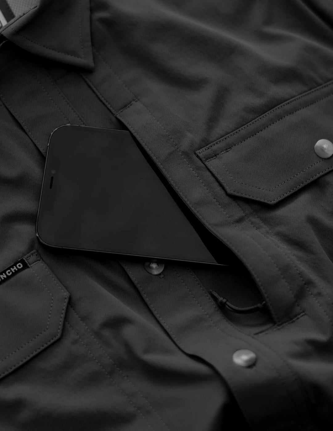 Poncho Mens The Burnt End Short Sleeve Shirt