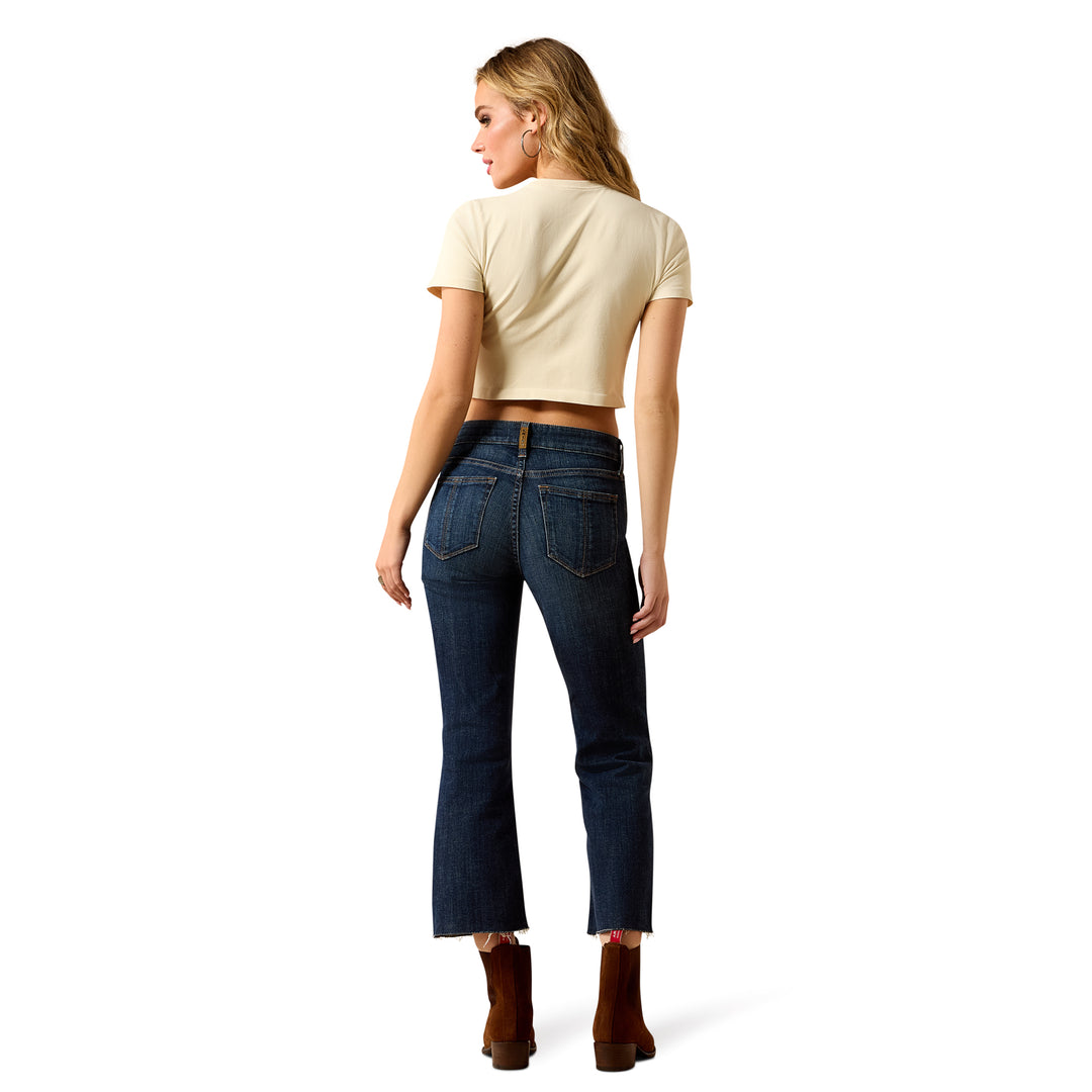 Ariat Womens Perfect Rise Lucy Kick Flare Jeans
