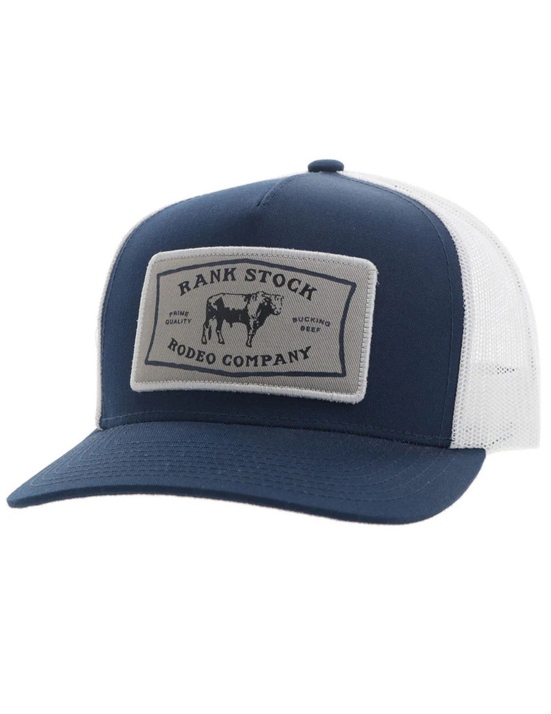 Hooey Mens Navy Rank Stock Cap