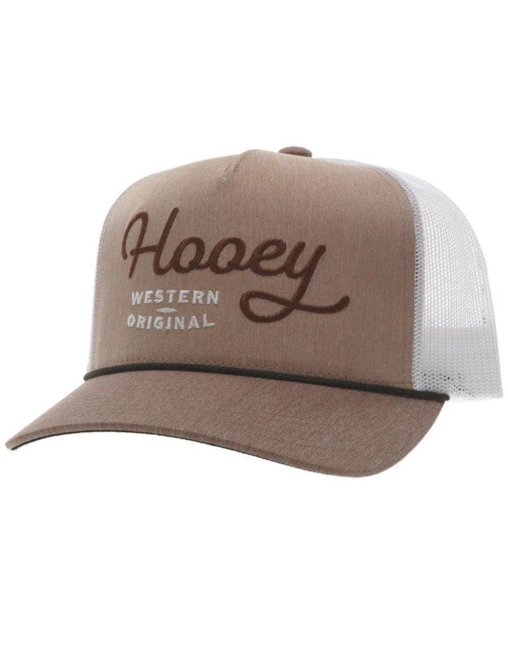 Hooey Mens OG Tan White Cap