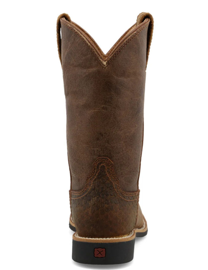 Twisted X Boys Top Hand Tan Chocolate Boots