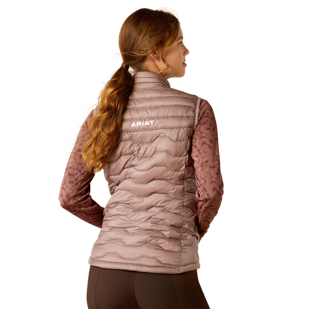 Ariat Womens Purple Dove Ideal Down Vest