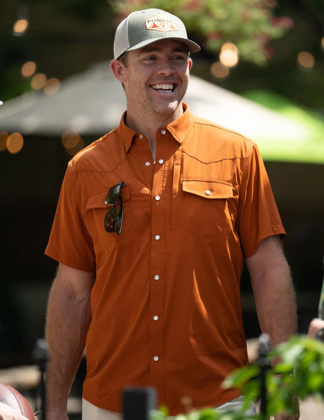 Poncho Outdoors Solid Western Shirt