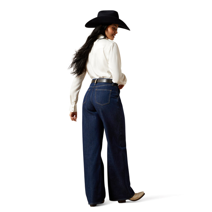 Ariat Womens Ultra High Rise Pleated Trouser Jeans