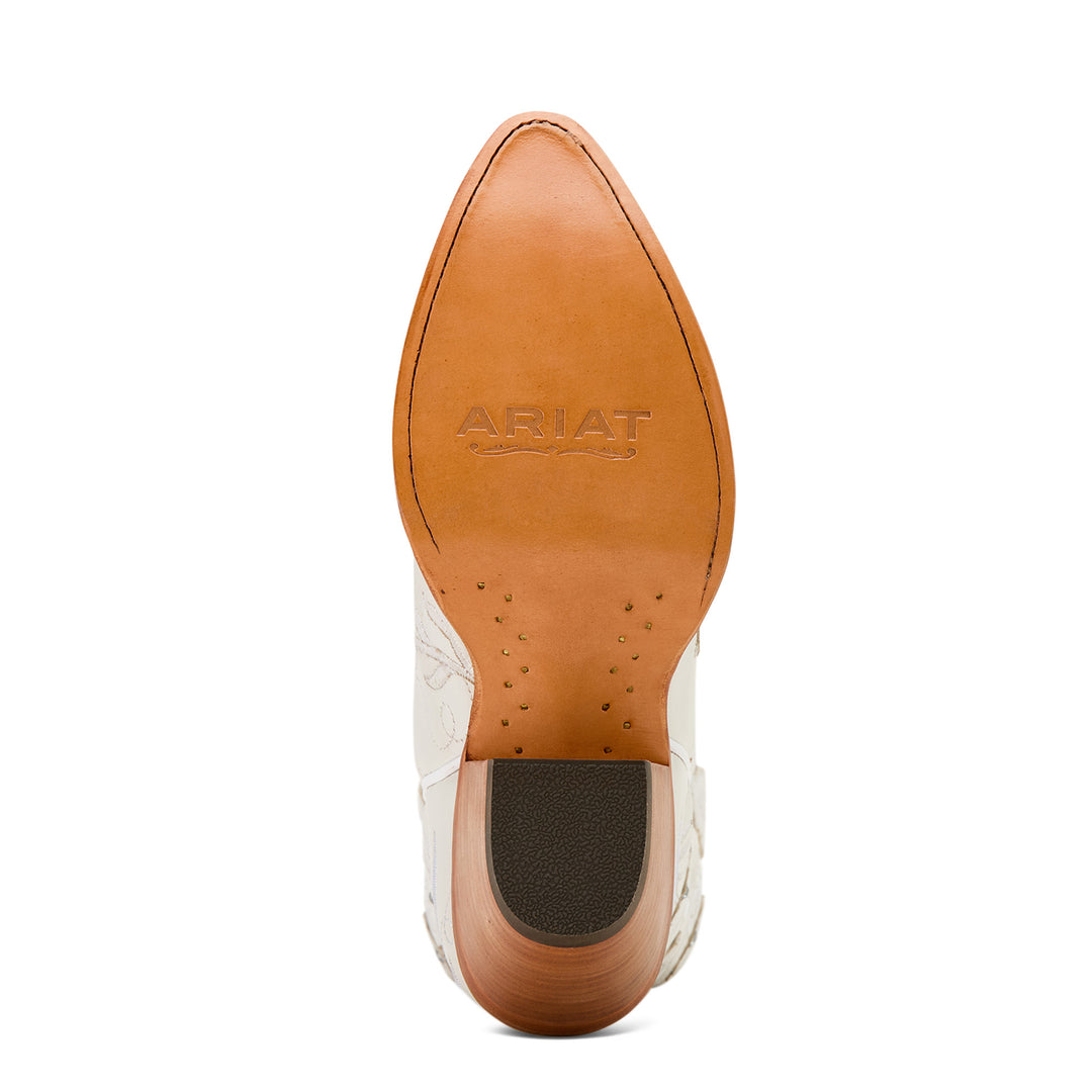 Ariat Womens Romance Pearly White Boots