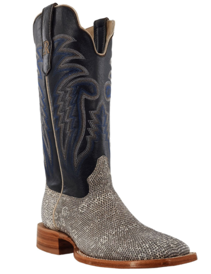 R. Watson Mens Ringtail Lizard Boots