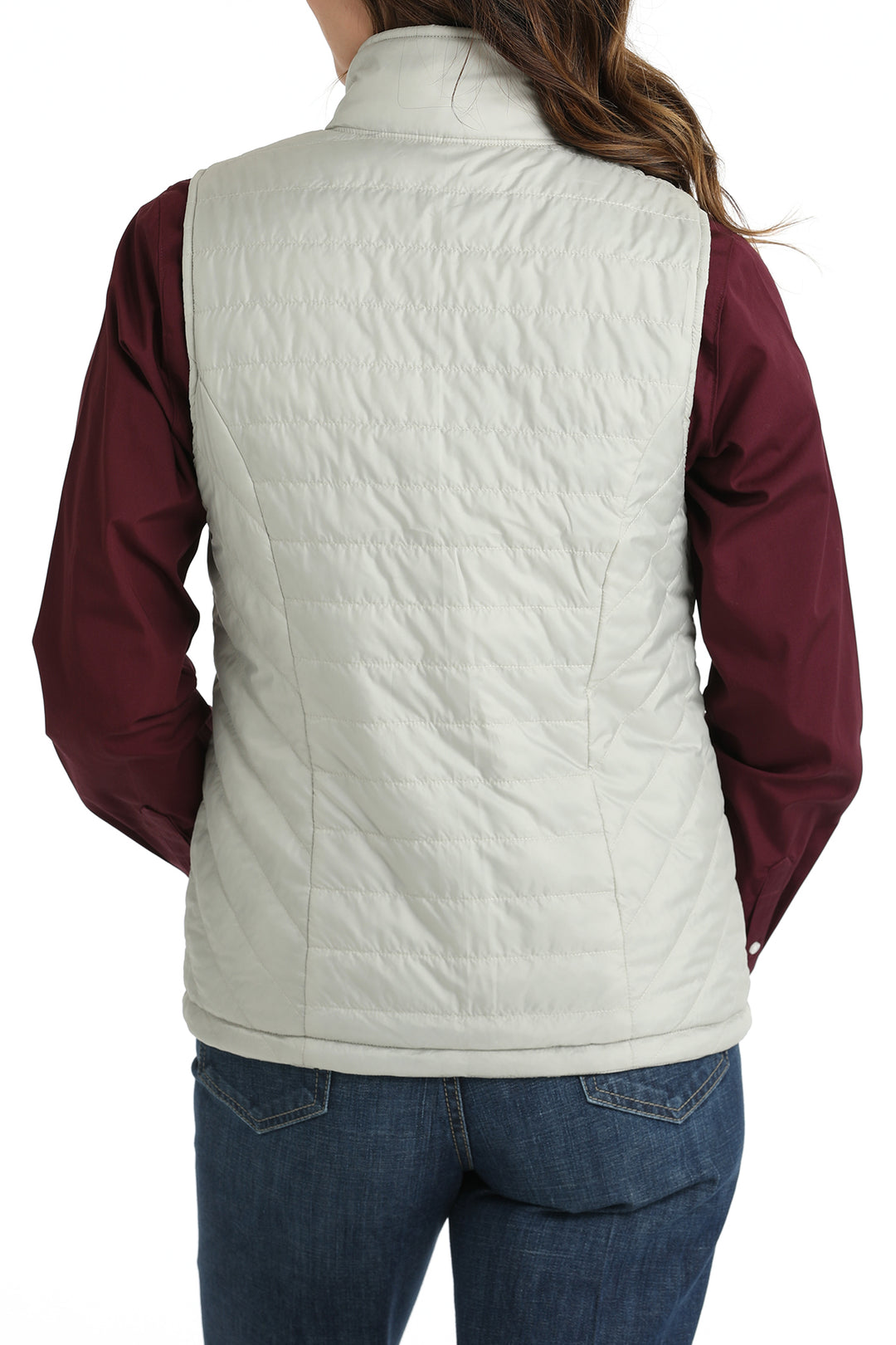 Cinch Womens Grey Reversible Vest