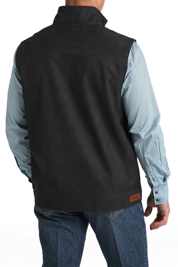 Cinch Men's Concealed Carry Charcoal Bonded Vest