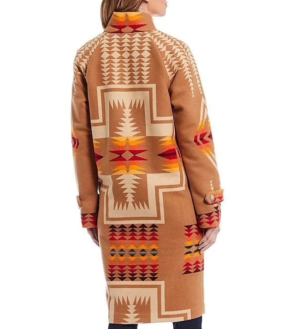 Pendleton Womens 1930s Archive  Tan Harding Coat