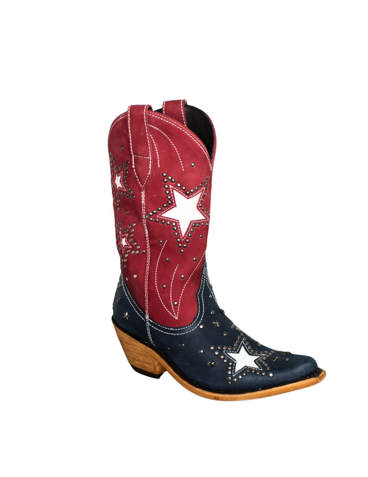 Liberty Black Womens Calipso Vegas Blue Boots