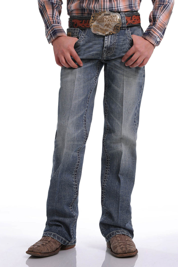 Cinch Boys Medium Stonewash  Jeans