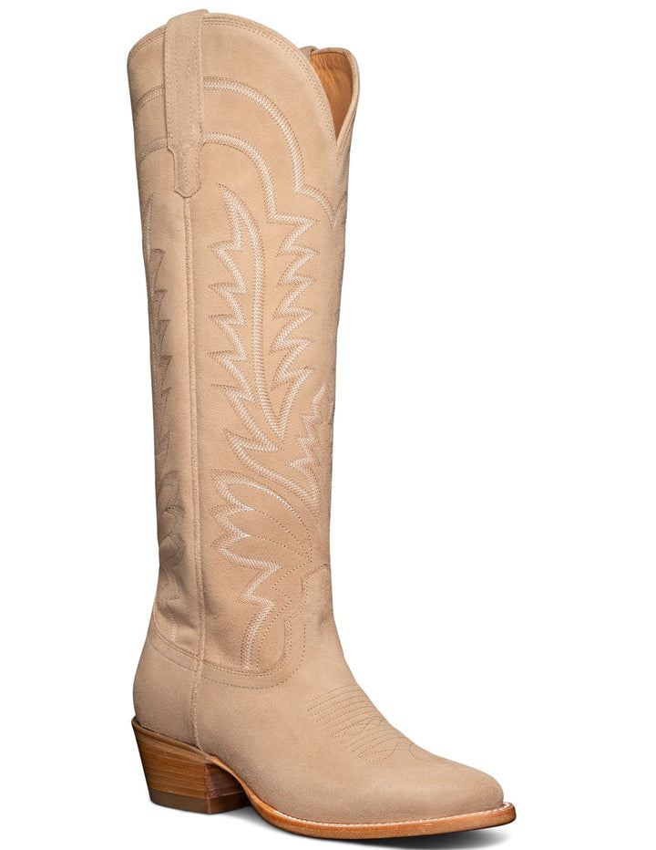 Tecovas Womens The Abby Suede Driftwood Boots