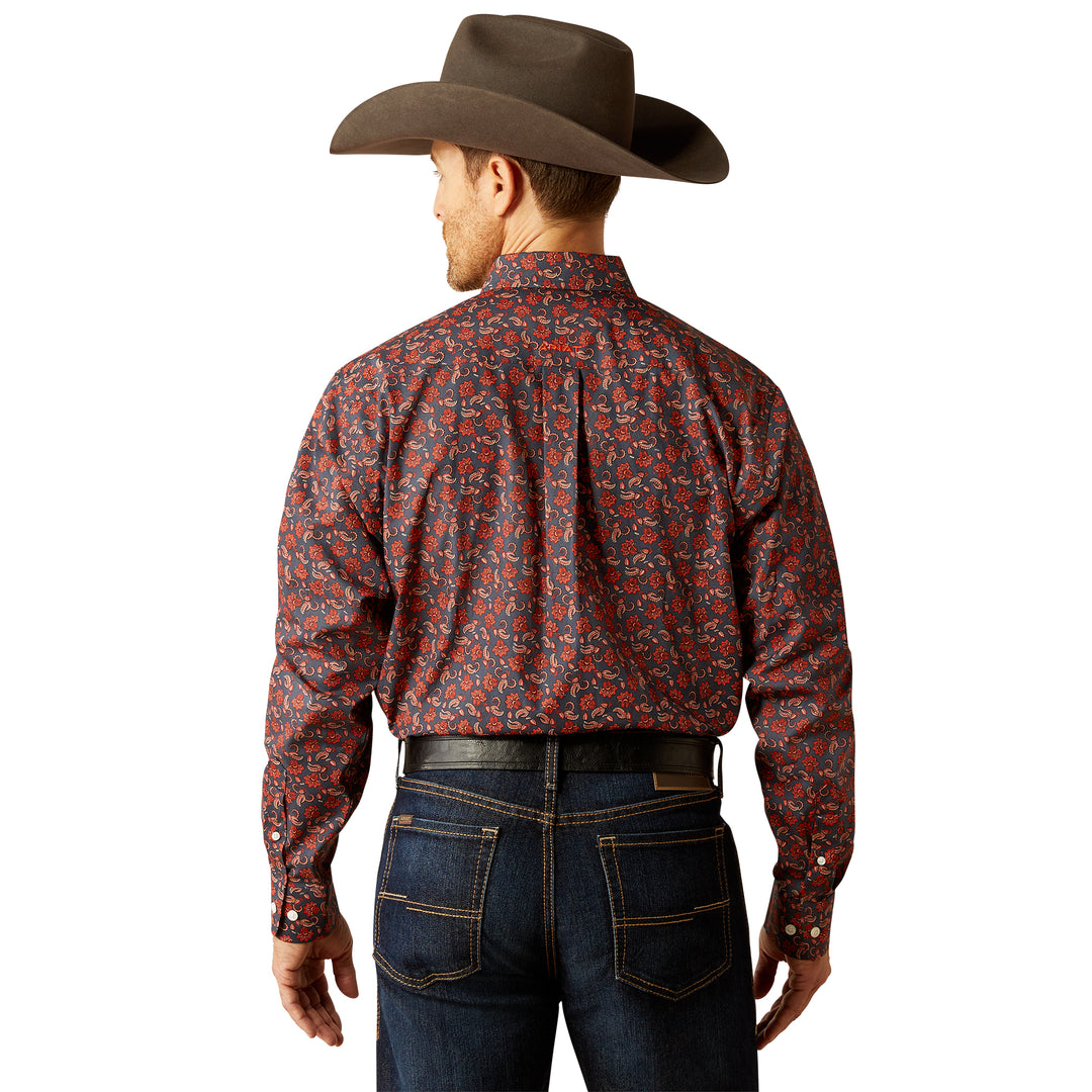 Ariat Mens Iman Paisley Print Classic Shirt