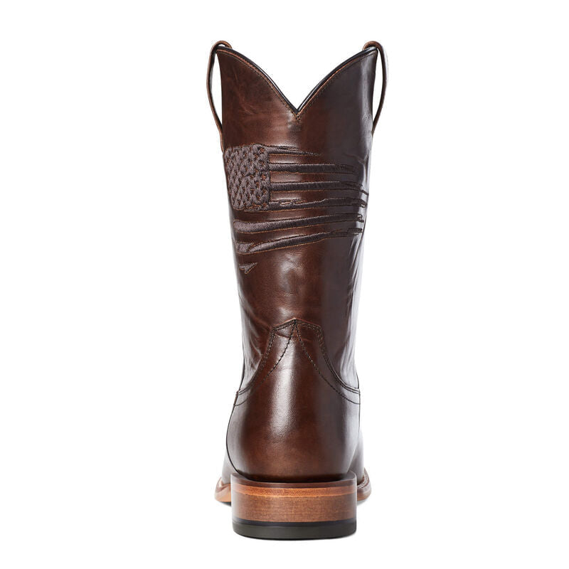 Mens Ariat Circuit Patriot Square Toe Boots