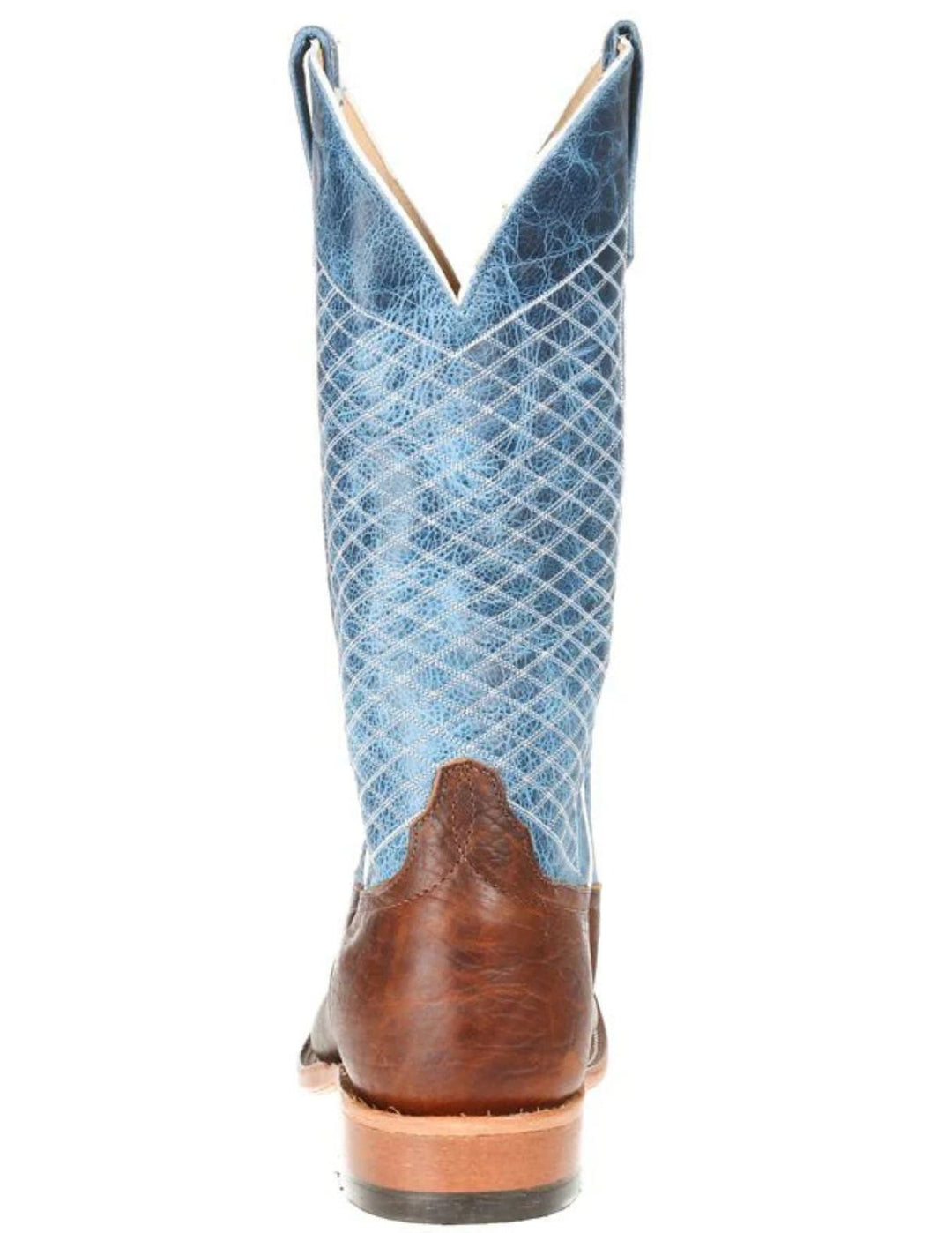 Anderson Bean Mens Mike Tyson Bison Blue Lava Boots