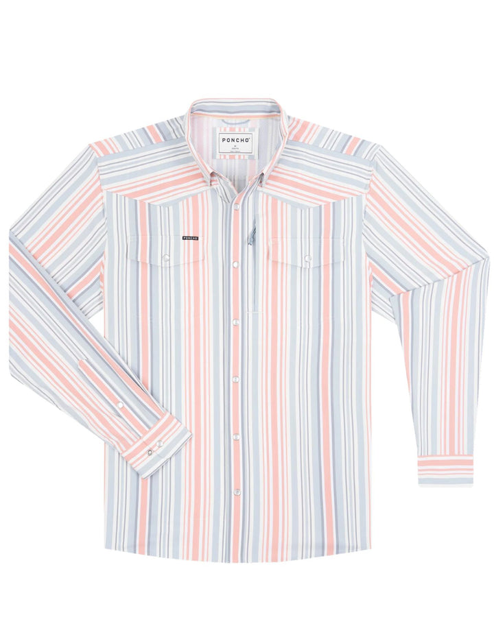 Poncho Mens The Land Of The Free Long Sleeve Shirt